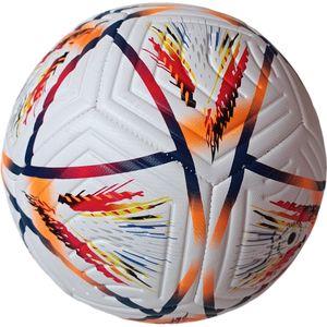 E43175-3 Мяч футбольный №5 (оранжевый), 4-слоя  PVC 2.3.4, 425 гр, машинная сшивка 10022625