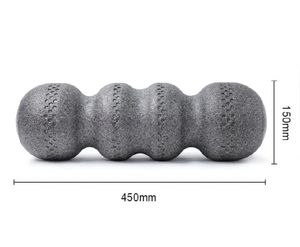E45953 Контурный массажный валик 45х15 см (серый) 10022712