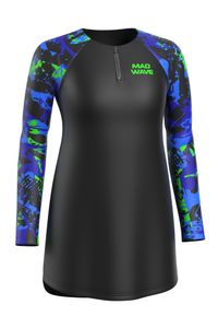 MAD WAVE Suncover swim tunic Черный S M2023 01 4 C0W