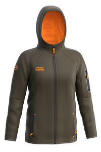 MAD WAVE Cloud CPWZ zip-hoodie women Хаки XS M0951 02 3 23W