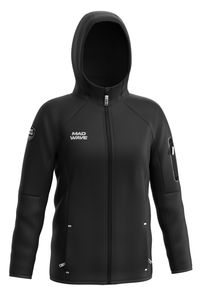 MAD WAVE Cloud CPWZ zip-hoodie women Черный S M0951 02 4 01W