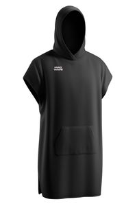 MAD WAVE Microfibre poncho towel Черный XS-S M0974 01 3 01W