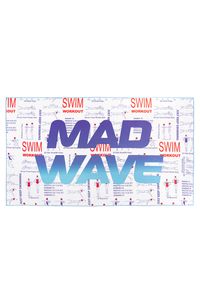MAD WAVE Microfiber towel Workout Разноцветный 80*140 cm M0764 19 1 00W
