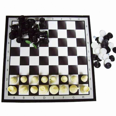 Набор 3 в 1 (шашки,шахматы,нарды) 37х18,5х5 см 101 360239