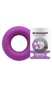 Эспандер-кольцо FORTIUS 5 кг фиолетовый