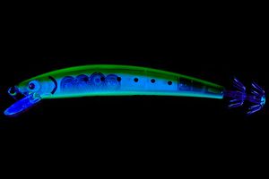 Кальмарный воблер  HIGASHI Pelagic 19g #10 Green Iwashi