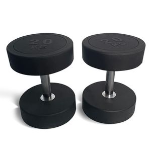 Гантель UNIX Fit PRO круглая обрезиненная 20 кг UNIX Fit™ DBRND20PBK