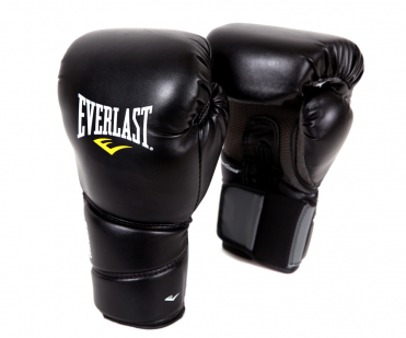 Перчатки тренировочные Everlast Protex2 10oz SM черные 3110SMU