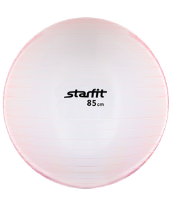 Мяч гимнастический Star Fit GB-105 прозрачный розовый 85 см (антивзрыв) УТ-00009051