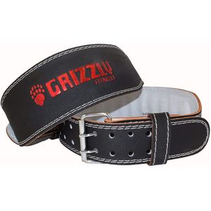 Атлетический пояс GRIZZLY Fitness Enforcer 4 размер XL, 10 см, кожа GRIZZLY GF\8464-04\XL-10-LR