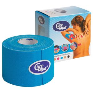 Тейп кинезиологический CureTape Blue, 5 см x 5 м, арт. 160134, голубой CURETAPE 160134