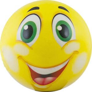 Мяч детский  "Funny Faces", арт.DS-PP 205,  диаметр 12 см, пластизоль, желтый PALMON DS-PP 205