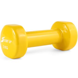 Гантель виниловая Start Up HD1200 2 кг желтый