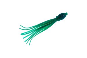 Приманки HIGASHI Soft Octopus 9 Green #000 (set-4pcs)