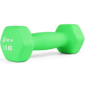 Гантель неопреновая Start Up HY-D-021 1,5 кг зеленый Start Up 371379