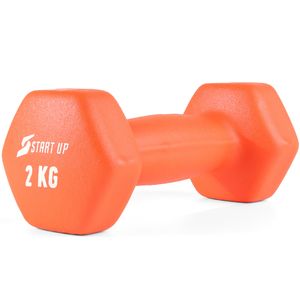 Гантель неопреновая Start Up HY-D-021 2 кг оранжевый Start Up 371380