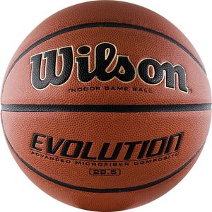 Мяч баскетбольный WILSON Evolution артикул WTB0586XBEMEA размер 6