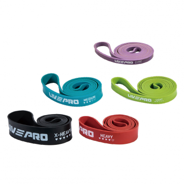 Ленточный амортизатор LIVEPRO SuperBand очень высокое сопротивление, черный