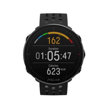 Универсальные спортивные часы (пульсометр) POLAR  Vantage M2 (черный/серый)