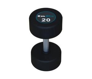 Фиксированные обрезиненные гантели INEX GMAX 25 кг, черный INEX FM\GRD-N-25KG\00-00-00