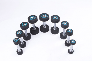 Гантели в уретане LIVEPRO по 3 кг (пара) Studio Dumbbells