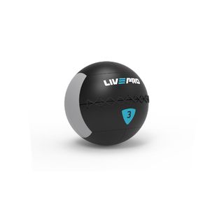 Медбол LIVEPRO Wall Ball 3 кг, черный, серый LIVEPRO NL\LP8100-03\00-00-00