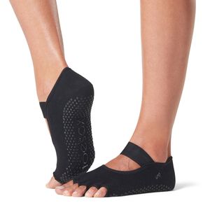 Нескользящие носки с полупальцами TOESOX Mia размер S, цвет Серый ToeSox TT\S06525HTG\HG-OS-CR