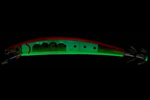 Кальмарный воблер  HIGASHI Pelagic 19g #13 Orange Iwashi