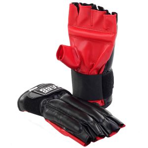 Шингарты (иск.кожа) Jabb JE-1401P черный/красный S Jabb 311032