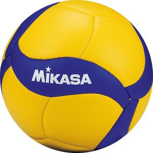 Мяч волейбольный сувенирный "MIKASA V1.5W", р.1, диам. 15см синт. кожа (ПВХ), маш.сш, сине-желтый 1 MIKASA V1.5W
