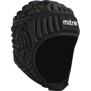 Шлем для регби MITRE Siedge арт. T21710-BK-M, р. M, полиэстер, нейлон, пена EVA, черный M MITRE T21710-BK-M