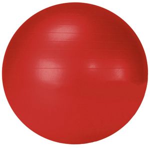 Мяч гимнастический PALMON r324045, d. 45 см, ПВХ, без насоса, красный. В ПАКЕТЕ!