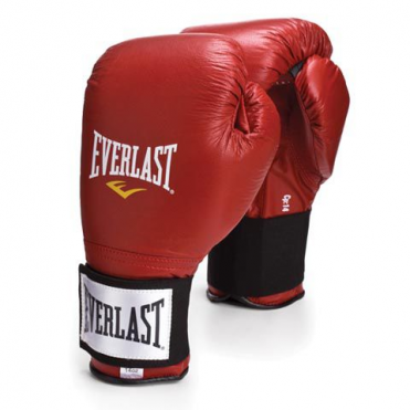 Перчатки тренировочные Everlast на липучке 10oz красный 141000U