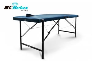 Массажный стол Relax optima синяя кожа Start Line Relax SLR-7