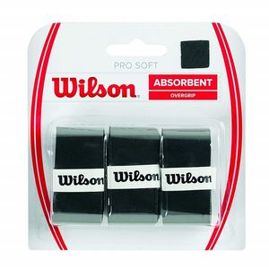 Овергрип Wilson Pro Soft Overgrip, арт. WRZ4040LI, 0,5 мм, размер 2,5см*120см,3 шт, салатовый WILSON WRZ4040LI