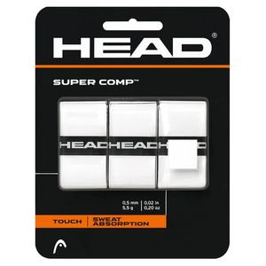Овергрип Head Super Comp (БЕЛЫЙ), арт.285088-WH, 0.5 мм, 3 шт, белый HEAD 285088-WH