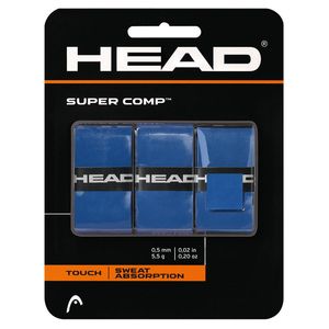 Овергрип Head Super Comp (СИНИЙ), арт.285088-BL, 0.5 мм, 3 шт, синий HEAD 285088-BL
