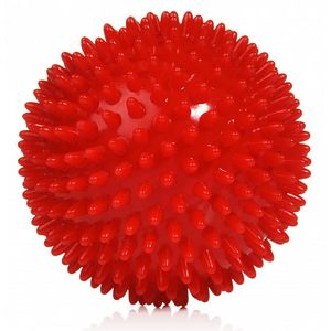 Мяч массажный, арт. L0109, диам. 9 см, поливинилхлорид, красный MADE IN RUSSIA L0109