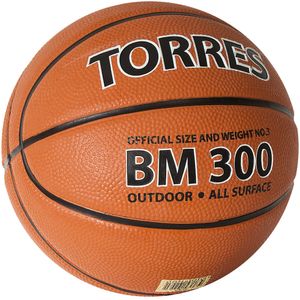 Мяч баскетбольный TORRES BM300 B02013 размер 3