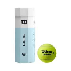Мяч теннисный WILSON Triniti арт. WRT125200 , фетр, нат.резина,. уп.3 шт, голубо-белый WILSON WRT125200