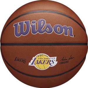 Мяч баскетбольный WILSON NBA LA Lakers WTB3100XBLAL размер 7