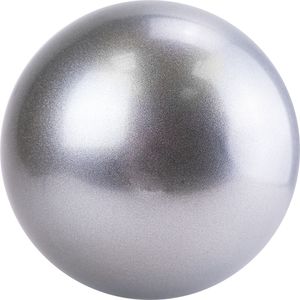 Мяч для художественной гимнастики PALMON 19 см ПВХ серебристый AG-19-06