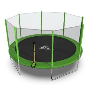 Trampoline Fitness с сеткой 14ft Светло-зелёный 14FT-TR-LG 