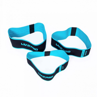 Тканевый амортизатор LIVEPRO Resistance Loop Band низкое сопротивление, черный-синий