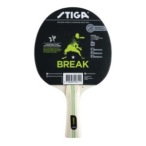Ракетка для настольного тенниса Stiga Break WRB, арт.1211-5918-01, для начин., нак. 1,8 мм ITTF, конич. ручка STIGA 1211-5918-01