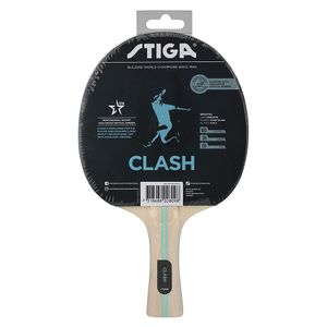 Ракетка для настольного тенниса Stiga Clash Hobby, арт.1210-5718-01, для начин., накладка 1,6 мм ITTF, конич. ручка STIGA 1210-5718-01