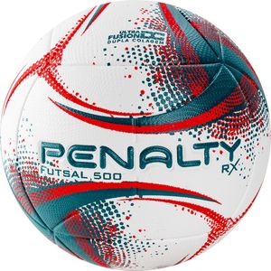 Мяч футзальный PENALTY BOLA FUTSAL RX 500 XXI, арт.5212991920-U, р.4, PU, термосшивка, бел-зел-крас