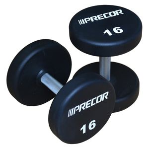 Фиксированные гантели в уретане PRECOR New 14 кг, черный PRECOR FM\UPD-N-14KG\00-00-00