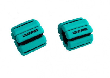 Наручный утяжелитель LIVEPRO Weighted Wristband 2 х 0,45 кг LP8287