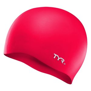 Шапочка для плав. "TYR Wrinkle Free Silicone Cap", арт.LCS-610, КРАСНЫЙ, силикон Senior TYR LCS-610